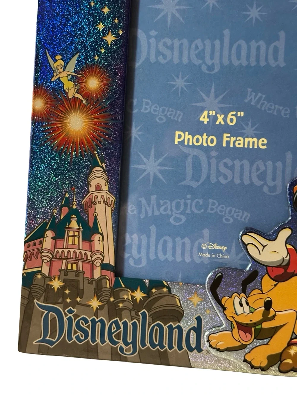 Vintage Disneyland Where The Magic Began 4x6 Frame